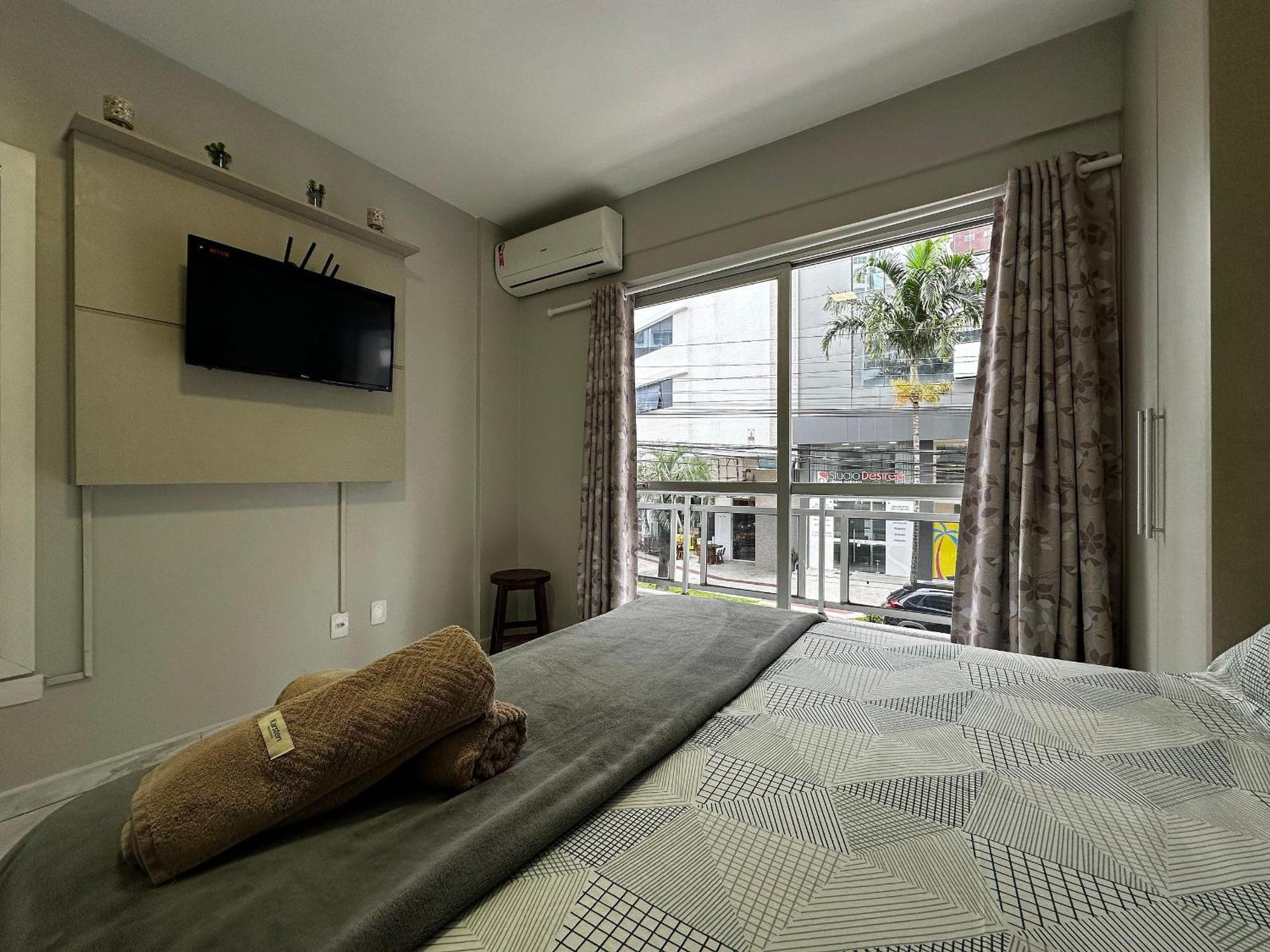 Apartament Ma01- Kitnet Com Ar | Vista Big Wheel | Garagem Balneário Camboriú Zewnętrze zdjęcie